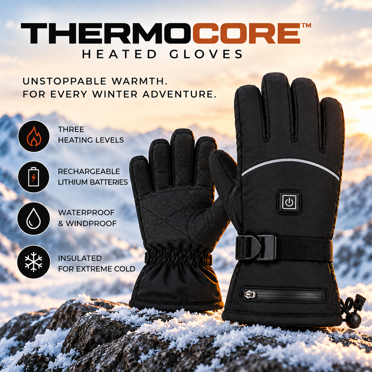 ThermoCore Heated Gloves